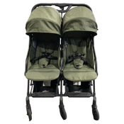 Shop DRAFT - Mompush Lithe Double Stroller, 2026, Forest at GoodBuy Gear