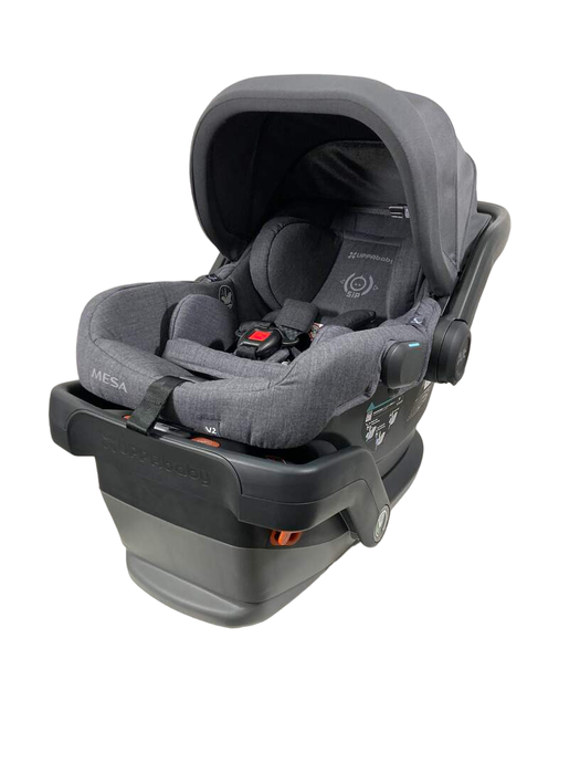 used UPPAbaby MESA V2 Infant Car Seat, Greyson (Charcoal Melange Merino Wool), 2023