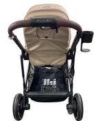 Shop Cybex e-Gazelle S Stroller, 2024, Almond Beige, Black at GoodBuy Gear