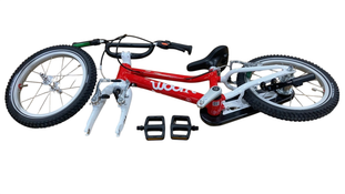 Shop Woom GO 2 Bike- 14”, Woom Red at GoodBuy Gear