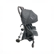 Shop Mompush Lithe Double Stroller, 2026, Black at GoodBuy Gear