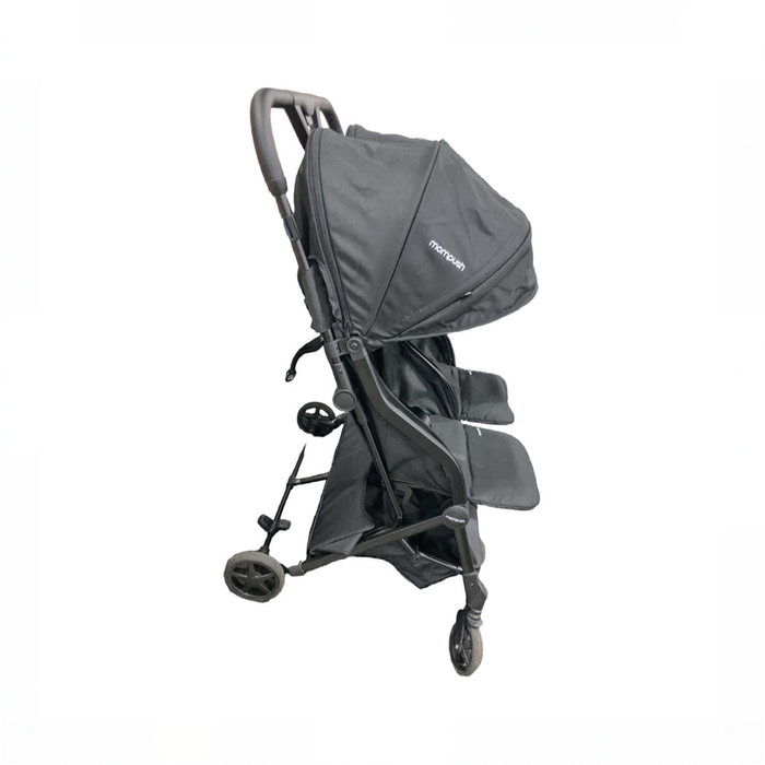 Shop Mompush Lithe Double Stroller, 2026, Black at GoodBuy Gear