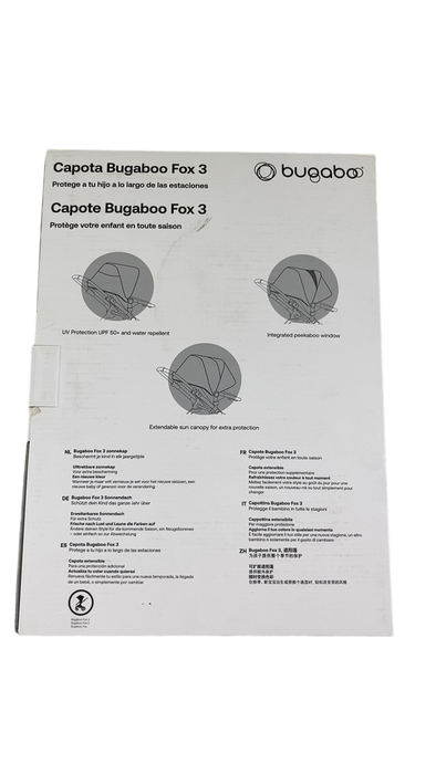 Shop Bugaboo Fox 3 Sun Canopy, Forest Green at GoodBuy Gear