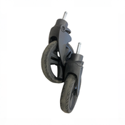 Shop Mockingbird Single to Double 3.0 Stroller, 2025, Charcoal with Penny Leather, Solid Black at GoodBuy Gear