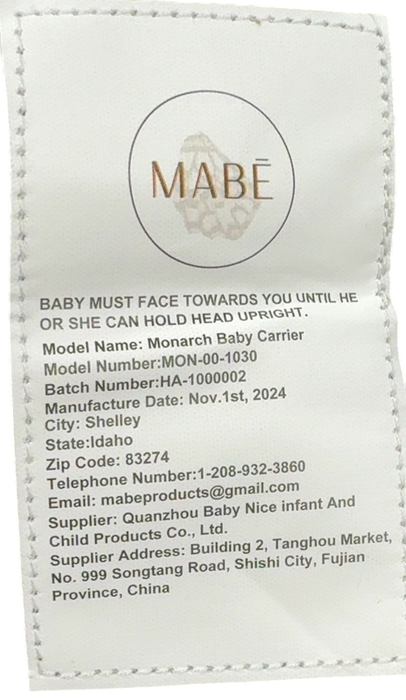 Shop Mabē The Monarch Carrier, Ebony at GoodBuy Gear