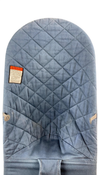 Shop BabyBjorn Bouncer Bliss, Dark Gray Frame, Midnight Blue Cotton Classic Quilt at GoodBuy Gear