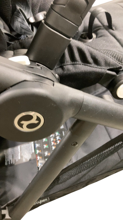 Shop Cybex Gazelle S Modular Stroller, 2024, Black Frame, Moon Black at GoodBuy Gear