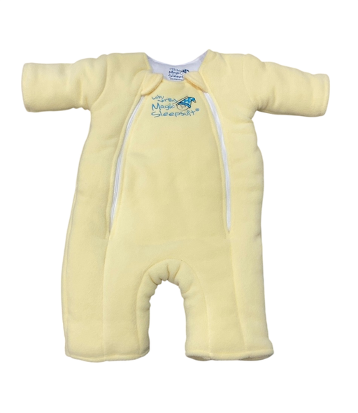 Shop Baby Merlin's Magic Sleepsuit, Yellow, Fleece, Large (18-21lbs) at GoodBuy Gear