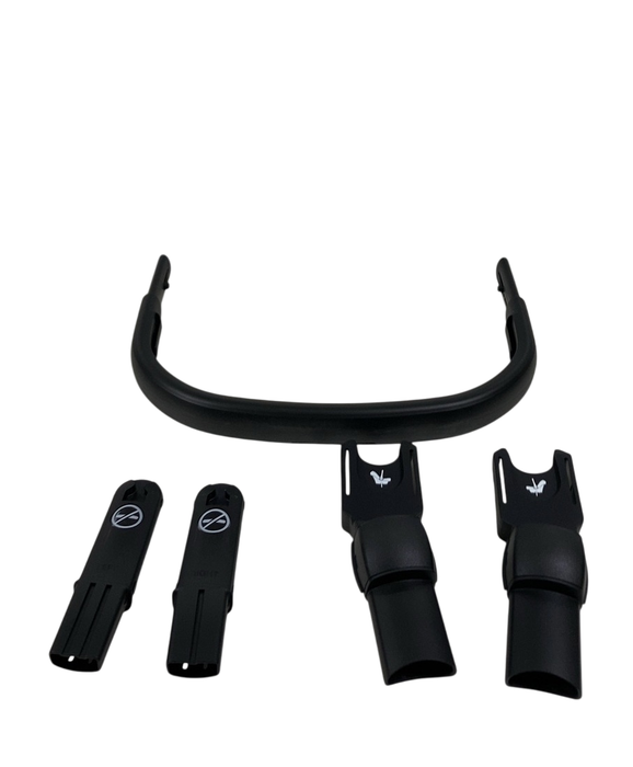 Shop Bugaboo Kangaroo Single To Double Stroller, 2024, Black, Midnight Black, Midnight Black at GoodBuy Gear