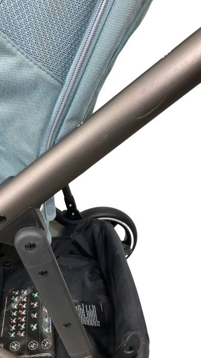 Shop Cybex Gazelle S Modular Stroller, 2023, Sky Blue, Taupe Frame at GoodBuy Gear