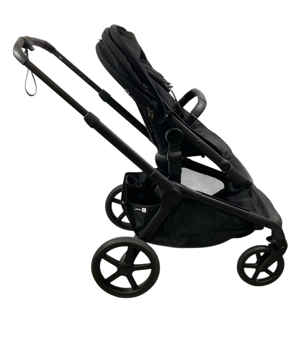 Shop Bugaboo Kangaroo Single To Double Stroller, 2024, Black, Midnight Black, Midnight Black at GoodBuy Gear
