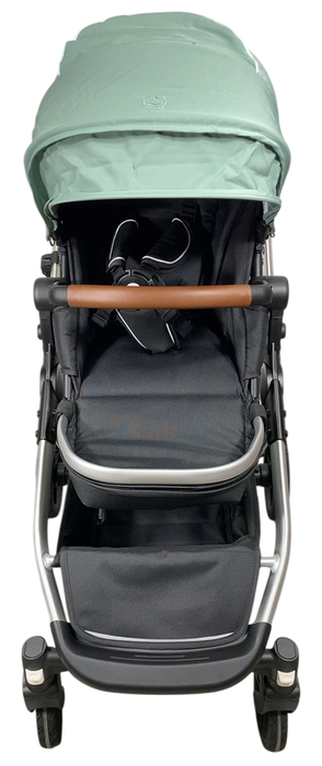 Shop Mockingbird Single to Double 2.0 Stroller, 2024, Sage, Silver With Penny Leather, Watercolor Drops at GoodBuy Gear