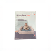 Shop SlumberPod SlumberTot Inflatable Toddler Bed, Gray/Teal at GoodBuy Gear