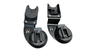 Shop Bumbleride Indie Twin Car Seat Adapters Set for Nuna/Cybex/Maxi Cosi/Clek, Black at GoodBuy Gear