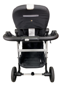 Shop Mockingbird Single to Double 2.0 Stroller, 2024, No Canopy, No Canopy, Silver With Black Leather at GoodBuy Gear