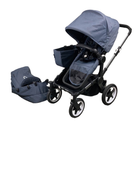 used Bugaboo Donkey 5 Stroller Mono, 2022, Stormy Blue, Graphite