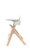Shop Mockingbird High Chair, 2.0, Natural Beech, White at GoodBuy Gear