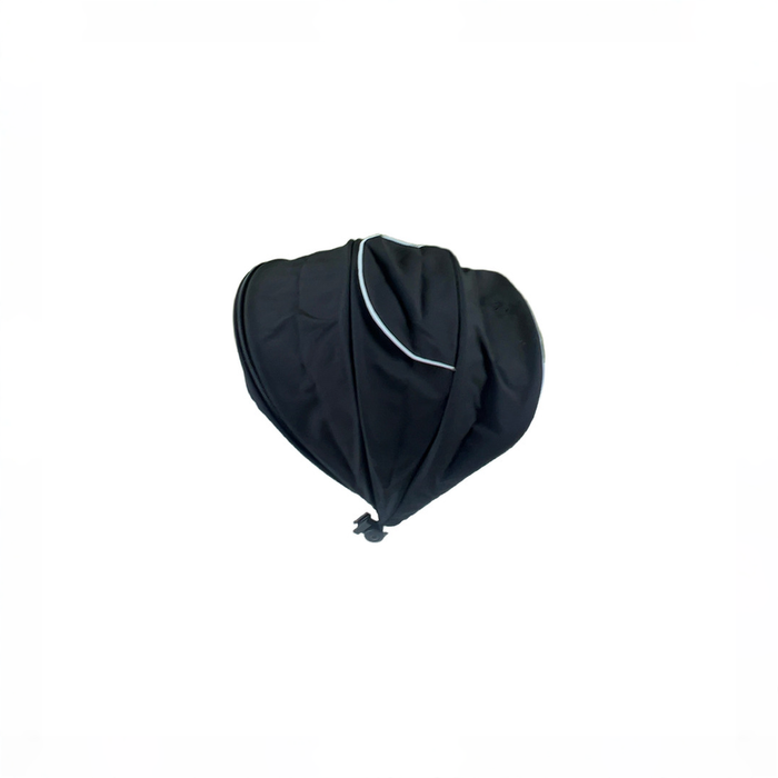 Shop DRAFT - Mockingbird Non-Extendable Canopy without Sunshade, Black, Watercolor Drops at GoodBuy Gear