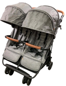 Shop Zoe The Twin V2 Double Stroller, 2025, Luxe Grey at GoodBuy Gear