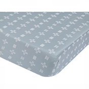 Shop Crane Baby Crib Fitted Sheet, Ezra River Dash at GoodBuy Gear