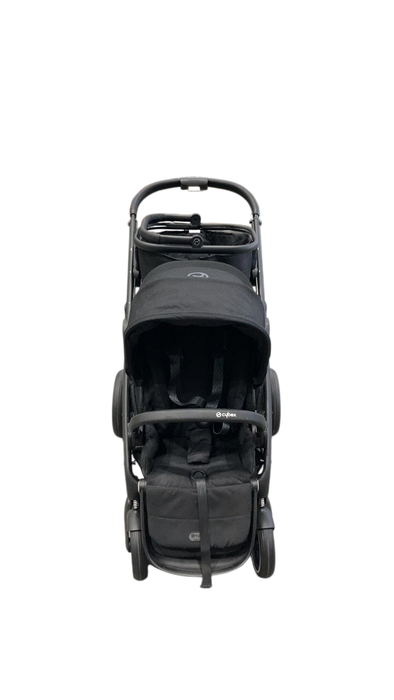 Cybex Gazelle S Modular Stroller, 2023, Moon Black, Black Frame