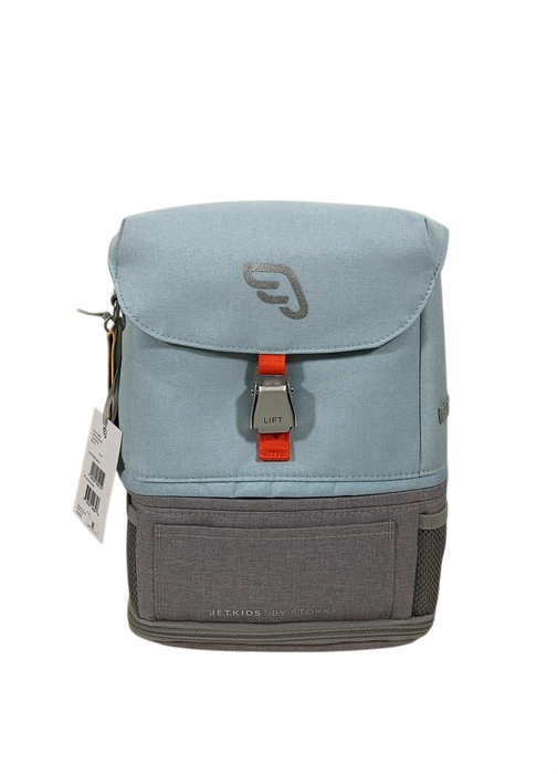 Shop Stokke JetKids BedBox + Crew Backpack Travel Bundle, Blue Sky at GoodBuy Gear