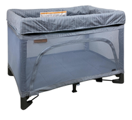 Shop UPPAbaby REMI Playard, Paige (Blue Melange) at GoodBuy Gear