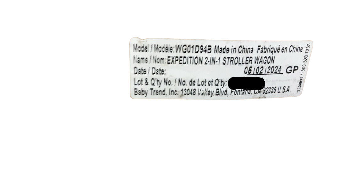 Shop Baby Trend Expedition 2-in-1 Stroller Wagon, Liberty Midnight, 2024 at GoodBuy Gear