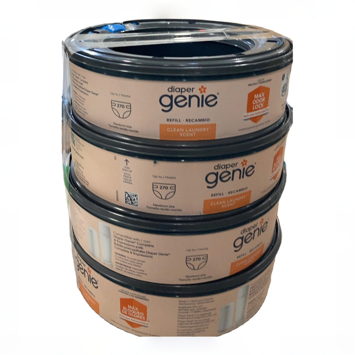 Shop DRAFT - Diaper Genie Refill Bags, 4pk of 320, Clean Laundry Scent at GoodBuy Gear