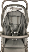 Shop Mockingbird Single to Double 2.0 Stroller, 2024, Black, Silver With Black Leather, Watercolor Drops at GoodBuy Gear
