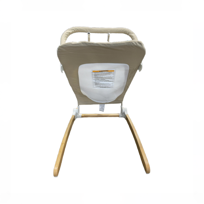 Shop Baby Delight Heirloom Aspen Wood Bouncer, Organic Oat at GoodBuy Gear
