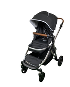 Shop Mockingbird Single to Double 2.0 Stroller, 2023, Black, Silver With Penny Leather, Windowpane at GoodBuy Gear