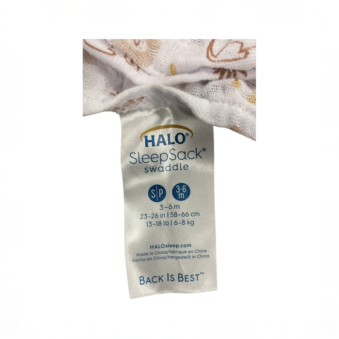 Shop Halo SleepSack Swaddle, Lions, Small at GoodBuy Gear