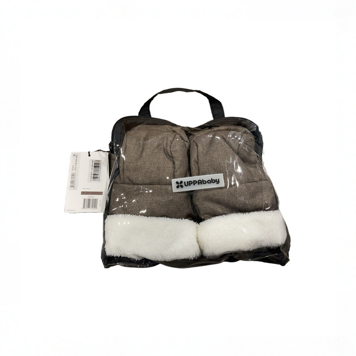 Shop DRAFT - UPPAbaby Cozy Handmuffs, Owen (Mocha Melange) at GoodBuy Gear