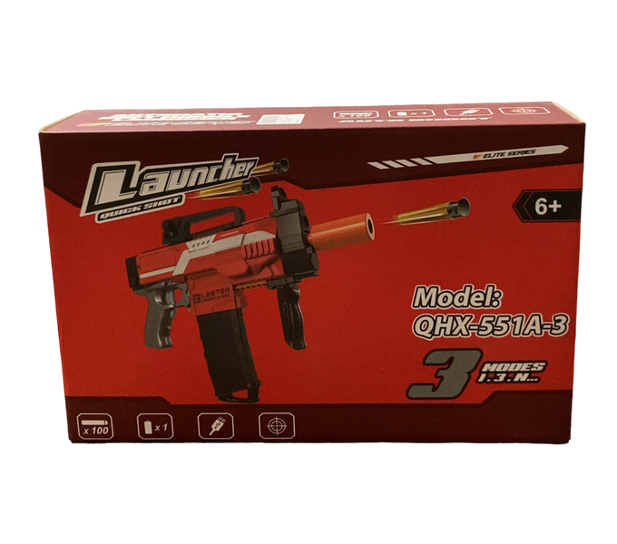 Launcher Quick Shot QHX-551A-3 Toy Gun Blaster