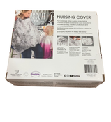 Shop Boppy Nursing Cover, Grey Ferns at GoodBuy Gear