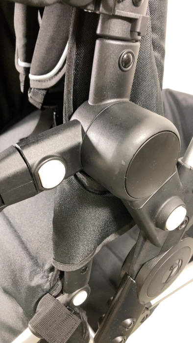 Shop Mockingbird Single 2.0 Stroller, Black, Windowpane, Silver With Penny Leather, 2024 at GoodBuy Gear