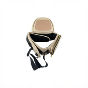 Shop TushBaby Hip Baby Carrier, Vegan Leather Cream at GoodBuy Gear