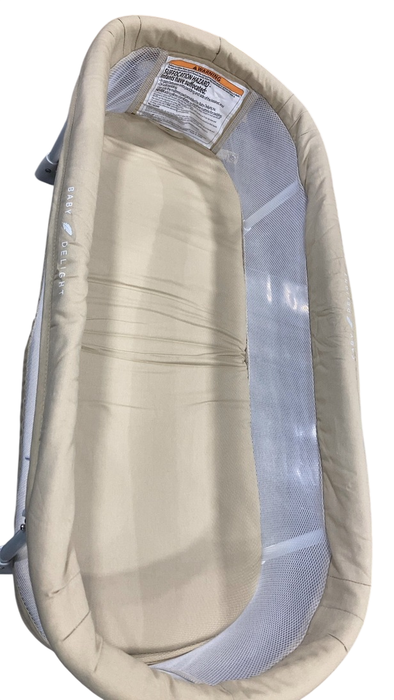 Shop Baby Delight Snuggle Nest Portable Infant Bassinet, Organic Oat at GoodBuy Gear