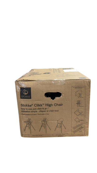 Shop Stokke Clikk High Chair, Black Warm Brown at GoodBuy Gear