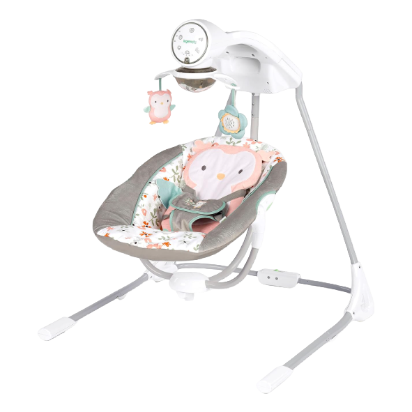Shop Ingenuity InLighten Soothing Swing, Nally Owl at GoodBuy Gear