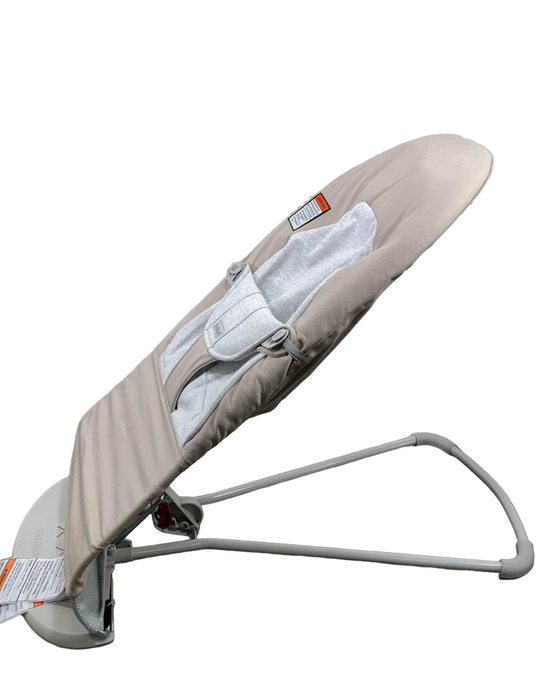 BabyBjorn Bouncer Balance Soft, Khaki/Beige, Light Gray Frame