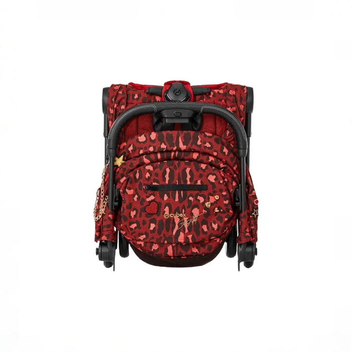 Shop Cybex Coya Stroller, 2023, Matte Black, Rockstar (Red) at GoodBuy Gear