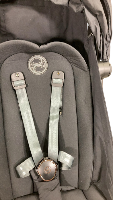 Shop Cybex Coya Stroller, 2023, Rose Gold, Sepia Black at GoodBuy Gear