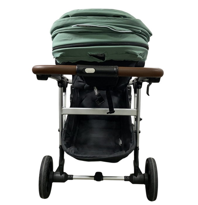 Shop Mockingbird Single to Double 2.0 Stroller, 2024, Sage, Silver With Penny Leather, Watercolor Drops at GoodBuy Gear