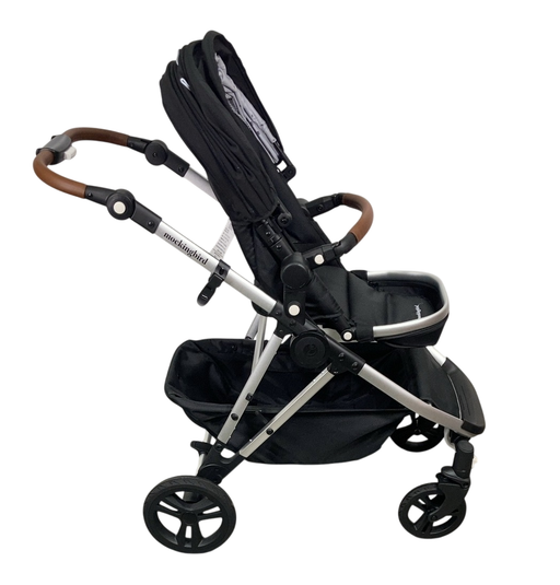 Shop Mockingbird Single to Double 2.0 Stroller, 2025, Black, Silver With Penny Leather, Watercolor Drops at GoodBuy Gear