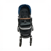 Shop Mockingbird Single 3.0 Stroller, 2025, Sea, Silver with Penny Leather at GoodBuy Gear