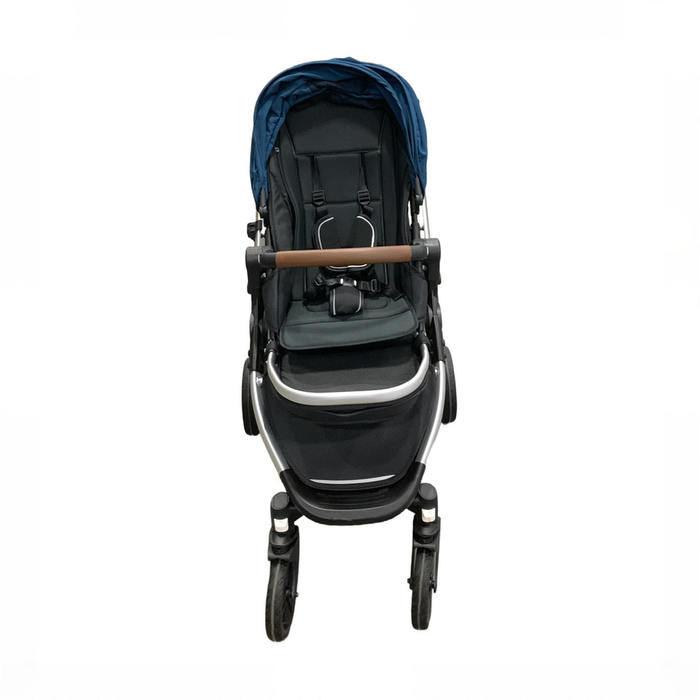 Shop Mockingbird Single 3.0 Stroller, 2025, Sea, Silver with Penny Leather at GoodBuy Gear