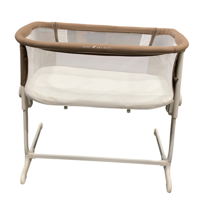 Shop Baby Delight Beside Me Dreamer Bassinet & Bedside Sleeper, Organic Mocha at GoodBuy Gear