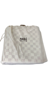 Shop Toki Kids Vegan Leather Mat Standard, Checker Toffee at GoodBuy Gear